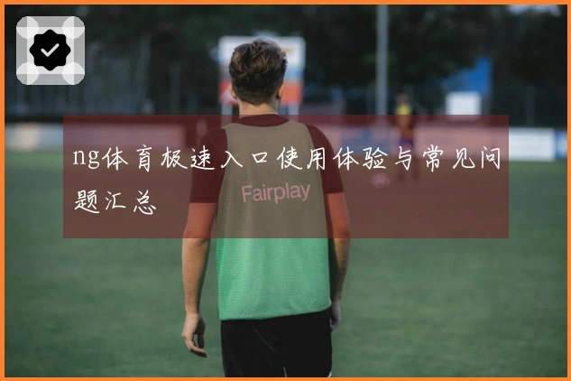 ng体育极速入口使用体验与常见问题汇总